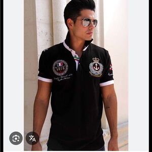 Absolute Rebellion Polo Cosa Nostra Shirt, Size L